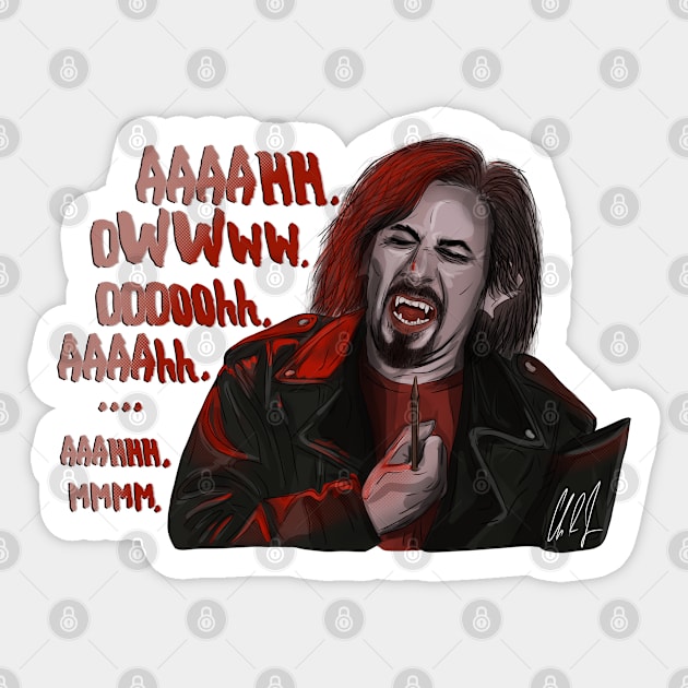 Buffy the Vampire Slayer: Slow Death Sticker by 51Deesigns